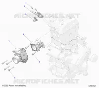 ENGINE, DROSSELKLAPPENGEHÃ„USE AND FUEL RAIL