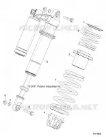 FRONT SUSPENSION SHOCK MOUNTING
