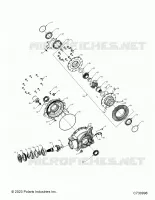 ANTRIEB, REAR GEARCASE INTERNALS