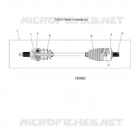 ANTRIEB, DRIVE SHAFT, FRONT