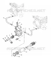 ÖLPUMPE SPORT 0980443 and SPORT TOURING 0980243 (4942054205C011)