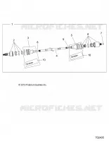 ANTRIEB, REAR HALF SHAFT