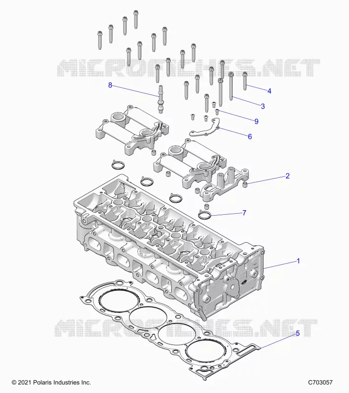 ENGINE, ZYLINDERKOPF