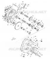 GETRIEBEGEHÄUSE ASSEMBLY 250 4x4 / W928127 (4922872287C009)