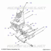 ANTRIEB, MAIN GEARCASE MOUNTING