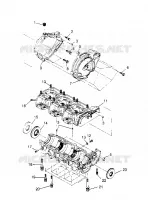 CRANKCASE ASSEMBLY SL 650 B954058 (4930483048B012)