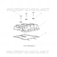 MOTOR, VENTILDECKEL