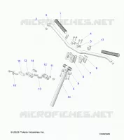 UPPER LENKEN &amp; HANDLEBAR ASM.