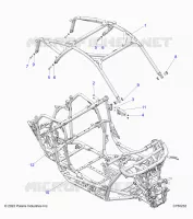 CHASSIS, CAB RAHMEN 