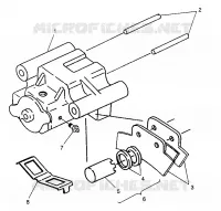 HINTERBREMSE 6X6 400L W968740 and 6X6 400L Norwegian N968740 (4935963596C012)