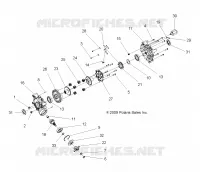 ANTRIEB, REAR DIFFERENTIAL INTERNALS