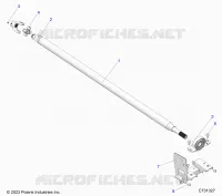 ANTRIEB, MID PROP SHAFT