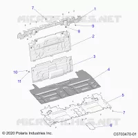 KAROSSERIE HINTEN CLOSEOFF, CENTER PANELS