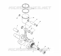 KOLBEN AND KURBELWELLE  STARTRAK (4914141414037A)