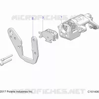 HINTERBREMSE CALIPER