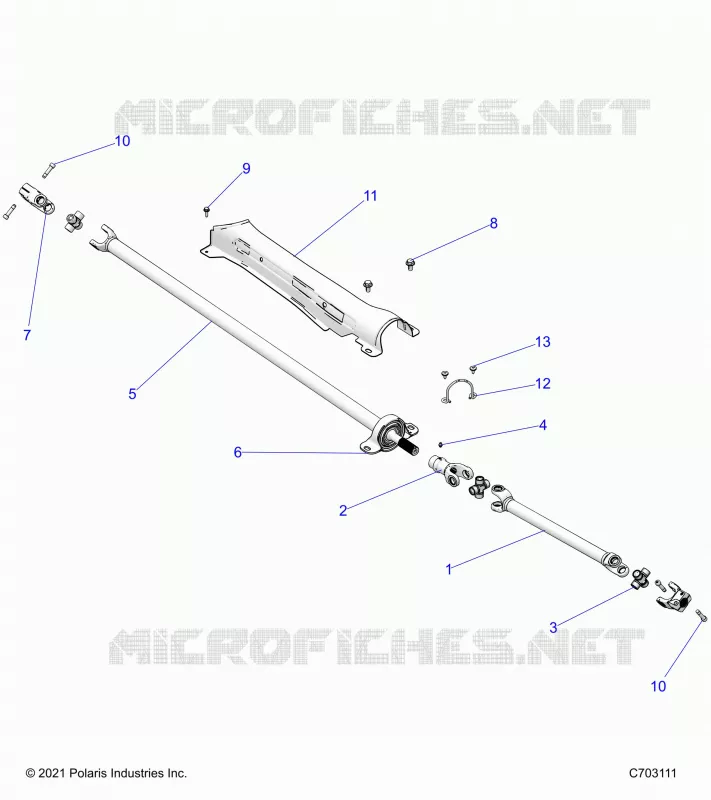 ANTRIEB, PROP SHAFT