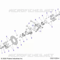 HINTERRADAUFHÃ„NGUNG HUBS, CARRIER AND BRAKE DISC