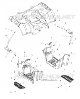 HINTER CAB and FOOTWELL