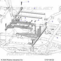 CHASSIS, SEAT AND CENTER KONSOLENEINBAU