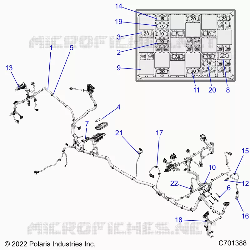 ELEKTRIC, WIRE HARNESS