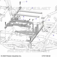 CHASSIS, SEAT AND CENTER KONSOLENEINBAU