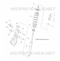 FRONT SUSPENSION STREBE