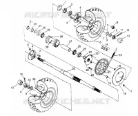 HECKANTRIEB ASSEMBLY  (After Serial #2295881) Magnum 2x4 W957544 (4926852685C004)