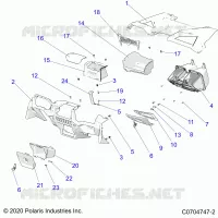 INSTRUMENTENTAFEL AND GLOVEBOX