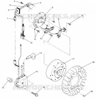 MAGNETO SPORT 0960443, SPORT TOURING 0960243 AND EUROPEAN SPORT TOURING E96 (4932223222D003)