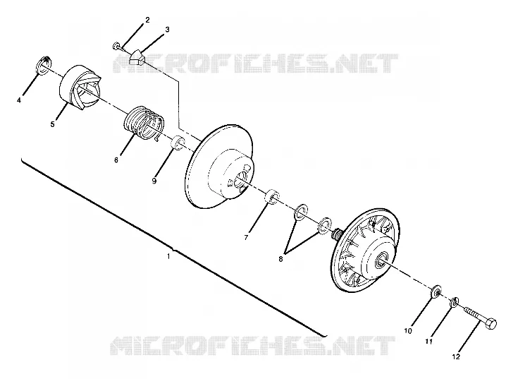 ANGETRIEBENE KUPPLUNGS ASSEMBLY (4918411841024A)