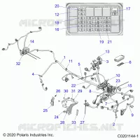 ELEKTRIC, MAIN WIRE HARNESS