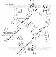 CHASSIS, A-ARM AND FOOTWELL