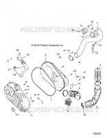 DRIVE TRAIN, CLUTCH COVER AND DUCTING