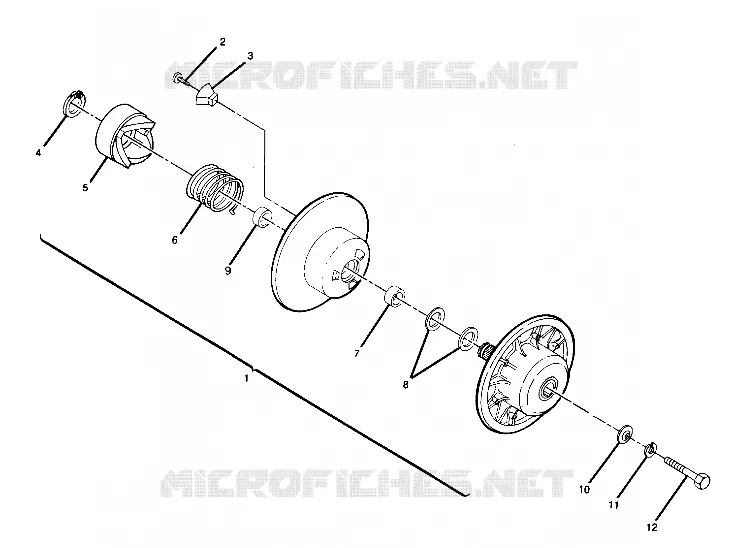 ANGETRIEBENE KUPPLUNGS ASSEMBLY (4917721772024A)