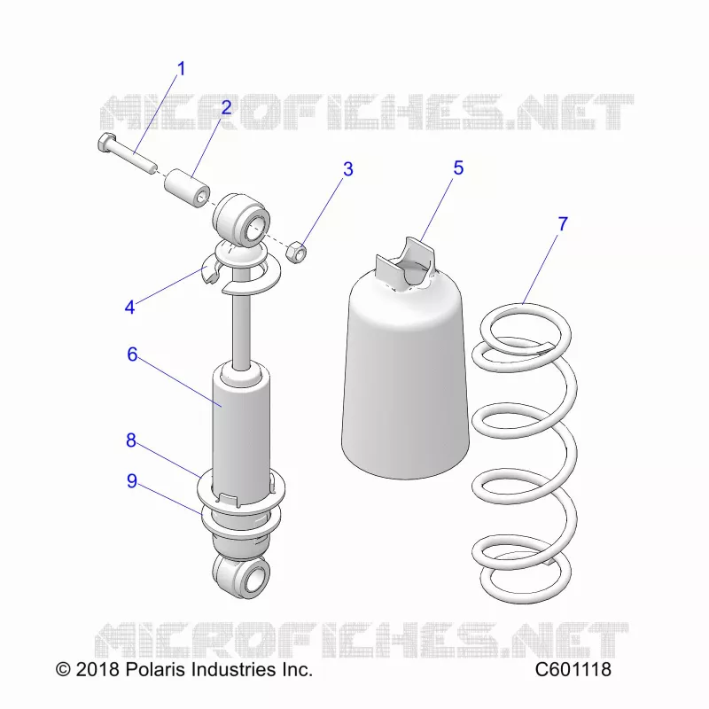 FRONT TRACK SHOCK (7043995)
