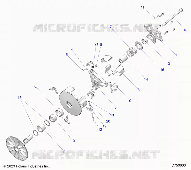 ANTRIEB, PRIMARY CLUTCH