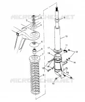 Verstrebung Trail Blazer W947221 (4926832683A014)