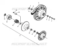 angetriebene Kupplungs ASSEMBLY  XPLORER 4X4 W959140 (4930223022C004)