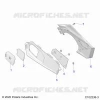 BODY, CLOSE OFF PANEL and ACCESS PANEL