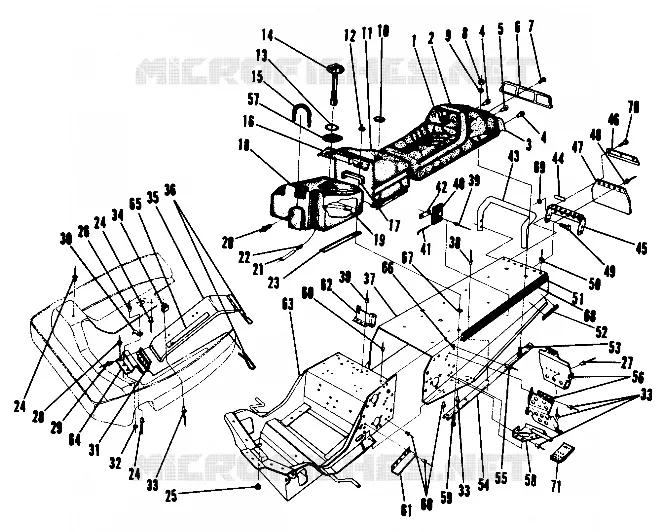 CHASSIS AND SITZ (4910941094001A)