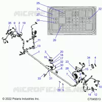 ELEKTRIC, WIRE HARNESS, CHASSIS