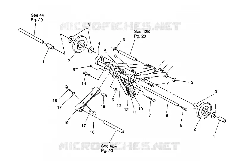 FRONT Drehmomentarm WIDETRAK / 0932064 (4922982298021A)