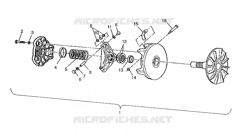 Antriebskupplung ASSEMBLY 6x6 400L, SWEDISH S948740 and  NORWEGIAN N948740 (4926812681031A)