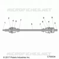 ANTRIEB, FRONT HALF SHAFT