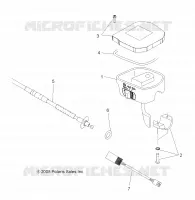 LENKUNG, KONTROLLEN, DROSSELN ASM. and CABLE