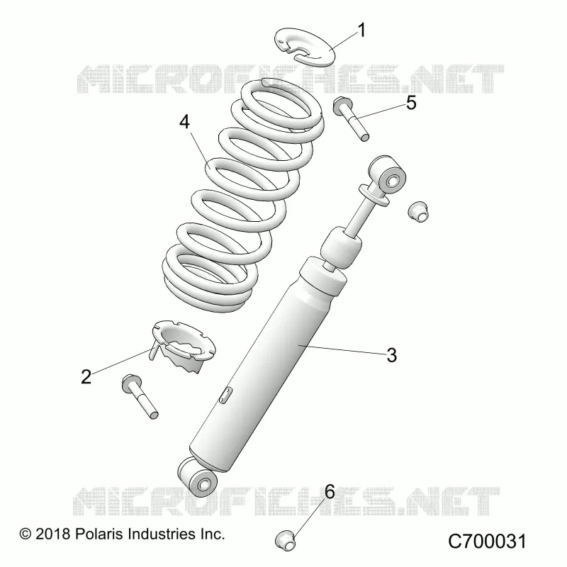 FRONT SUSPENSION SHOCK MOUNTING