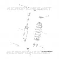 SUSPENSION, FRONT SHOCK