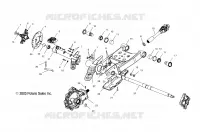 SWING ARM/REAR/GETRIEBEGEHÄUSE MOUNTING