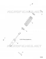 SUSPENSION, FRONT SHOCK MOUNTING