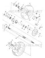 HECKANTRIEB ASSEMBLY TRAIL BLAZER (4919761976017A)